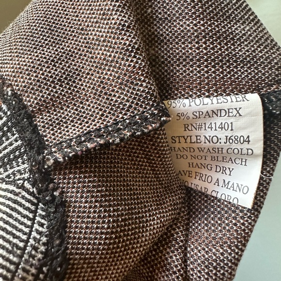 Vintage Checkered Crop Top - Picture 4 of 5